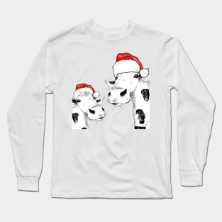 Christmas cows Long Sleeve T-Shirt